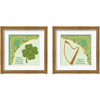 Framed 'Celtic Charm 2 Piece Framed Art Print Set' border=