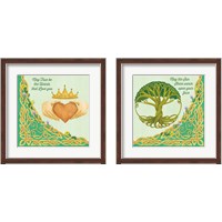 Framed 'Celtic Charm 2 Piece Framed Art Print Set' border=