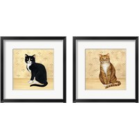 Framed 'Country Kitty 2 Piece Framed Art Print Set' border=