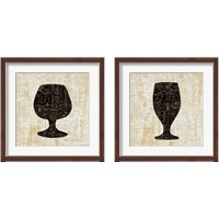 Framed 'Cheers for Beers 2 Piece Framed Art Print Set' border=
