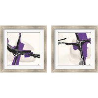 Framed Creamy Amethyst 2 Piece Framed Art Print Set