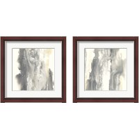Framed Pale Taupe 2 Piece Framed Art Print Set