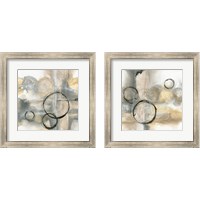 Framed Full Circle  2 Piece Framed Art Print Set