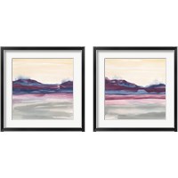 Framed Purple Rock Dawn 2 Piece Framed Art Print Set