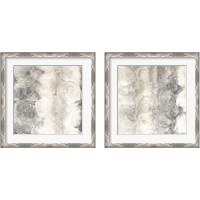 Framed Gray Circles 2 Piece Framed Art Print Set