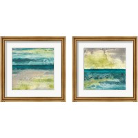 Framed 'Beyond the Horizon 2 Piece Framed Art Print Set' border=