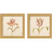 Framed Vintage Tulip 2 Piece Framed Art Print Set