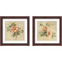 Framed Provence Rose 2 Piece Framed Art Print Set