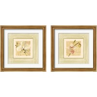 Framed Exotic Floral 2 Piece Framed Art Print Set