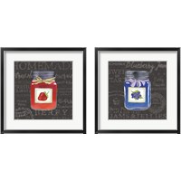 Framed 'Canning Kitchen Black 2 Piece Framed Art Print Set' border=