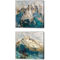 Framed 'Mountain  2 Piece Canvas Print Set' border=