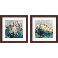 Framed 'Mountain  2 Piece Framed Art Print Set' border=