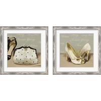 Framed 'Sassy Fashion 2 Piece Framed Art Print Set' border=