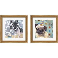 Framed Pug Birthday 2 Piece Framed Art Print Set