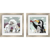 Framed Arctic Animals 2 Piece Framed Art Print Set