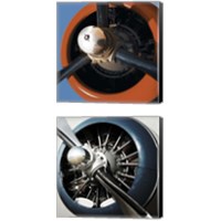 Framed 'Aeronautical  2 Piece Canvas Print Set' border=