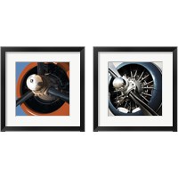 Framed 'Aeronautical  2 Piece Framed Art Print Set' border=