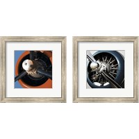 Framed 'Aeronautical  2 Piece Framed Art Print Set' border=
