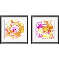 Framed 'Watercolour Abstract 2 Piece Framed Art Print Set' border=