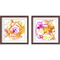 Framed Watercolour Abstract 2 Piece Framed Art Print Set