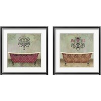 Framed Boudoir Bath 2 Piece Framed Art Print Set