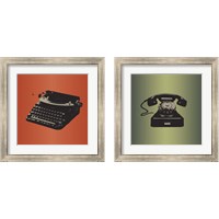 Framed MCM Stilllife 2 Piece Framed Art Print Set