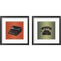 Framed 'MCM Stilllife 2 Piece Framed Art Print Set' border=