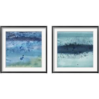 Framed 'Into the Deep 2 Piece Framed Art Print Set' border=