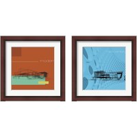 Framed 'Architek  2 Piece Framed Art Print Set' border=