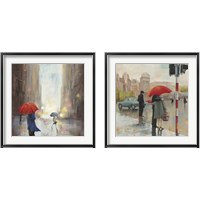 Framed 'Closer Together 2 Piece Framed Art Print Set' border=