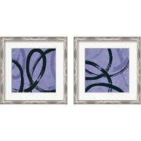 Framed 'Loopy 2 Piece Framed Art Print Set' border=