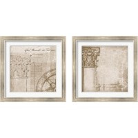 Framed 'Romanesque  2 Piece Framed Art Print Set' border=