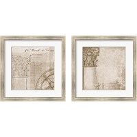 Framed 'Romanesque  2 Piece Framed Art Print Set' border=