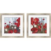 Framed Passion Poppies 2 Piece Framed Art Print Set