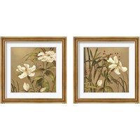 Framed 'Bamboo Beauty 2 Piece Framed Art Print Set' border=