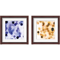 Framed 'Coalescing  2 Piece Framed Art Print Set' border=