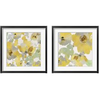 Framed Sunny Floral 2 Piece Framed Art Print Set