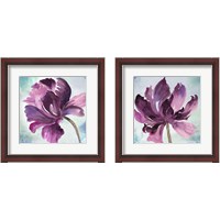 Framed Tye Dye Floral 2 Piece Framed Art Print Set