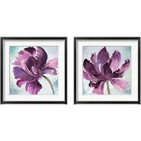 Framed Tye Dye Floral 2 Piece Framed Art Print Set