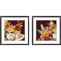 Framed 'Posy  2 Piece Framed Art Print Set' border=