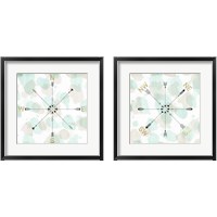 Framed 'Directions  2 Piece Framed Art Print Set' border=