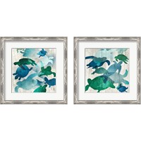 Framed 'Leatherback  2 Piece Framed Art Print Set' border=