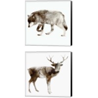 Framed Wildlife 2 Piece Canvas Print Set