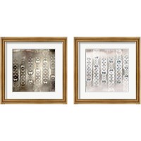 Framed 'Chainlink  2 Piece Framed Art Print Set' border=