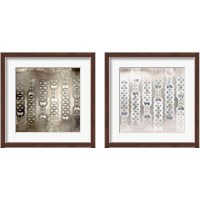 Framed Chainlink  2 Piece Framed Art Print Set