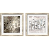 Framed 'Chainlink  2 Piece Framed Art Print Set' border=
