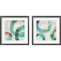 Framed 'Quartz  2 Piece Framed Art Print Set' border=