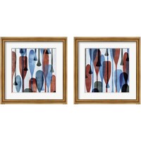 Framed Paddles  2 Piece Framed Art Print Set