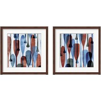 Framed 'Paddles  2 Piece Framed Art Print Set' border=