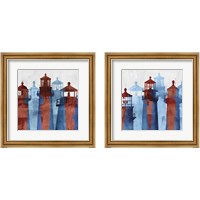 Framed Lighthouse  2 Piece Framed Art Print Set